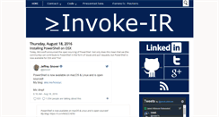 Desktop Screenshot of invoke-ir.com
